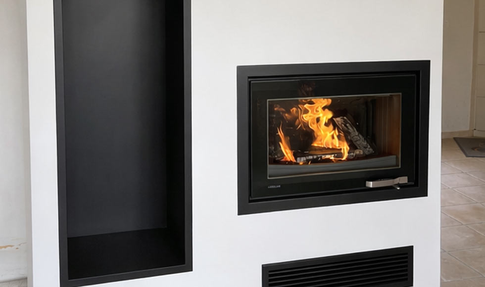 Caisson de cheminée ou trou à feu