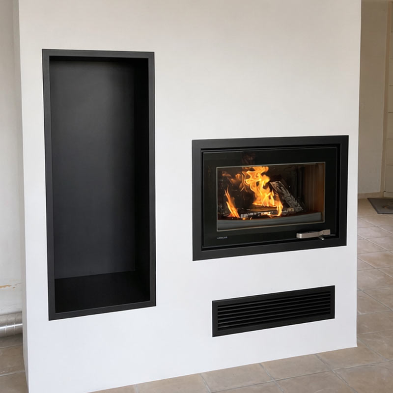 Caisson de cheminée ou trou à feu