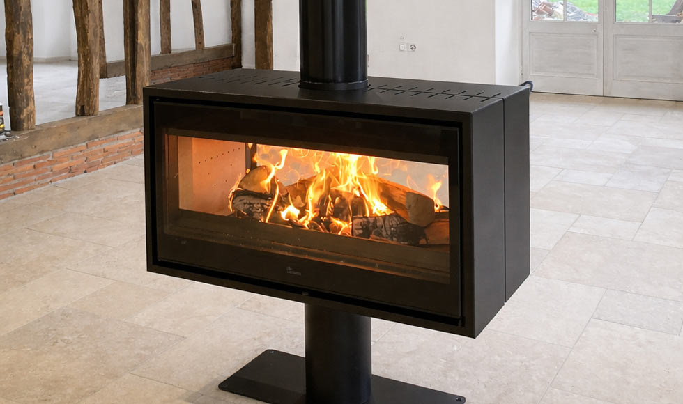 poêles à bûches de bois